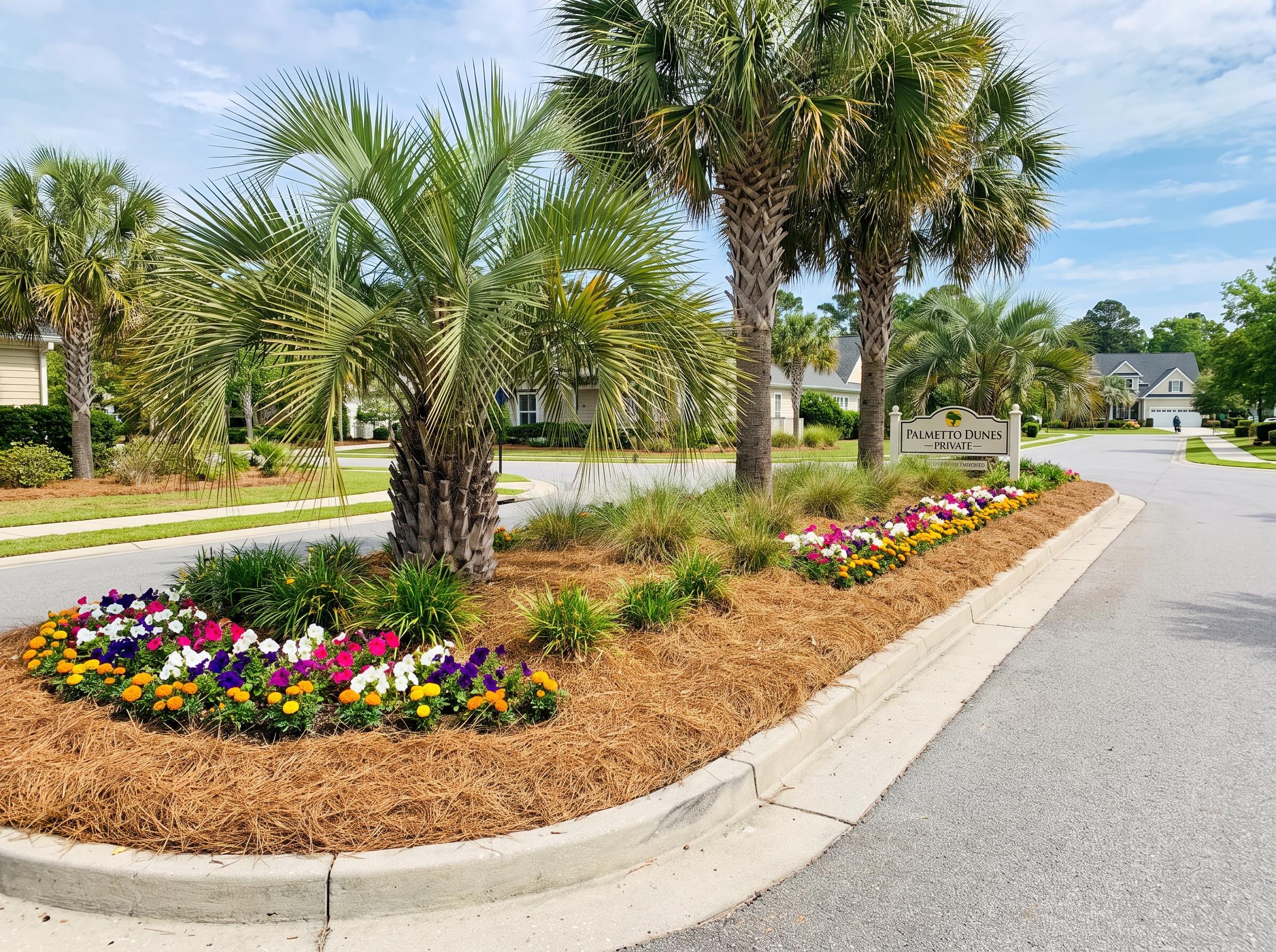 HOA Entrance Median