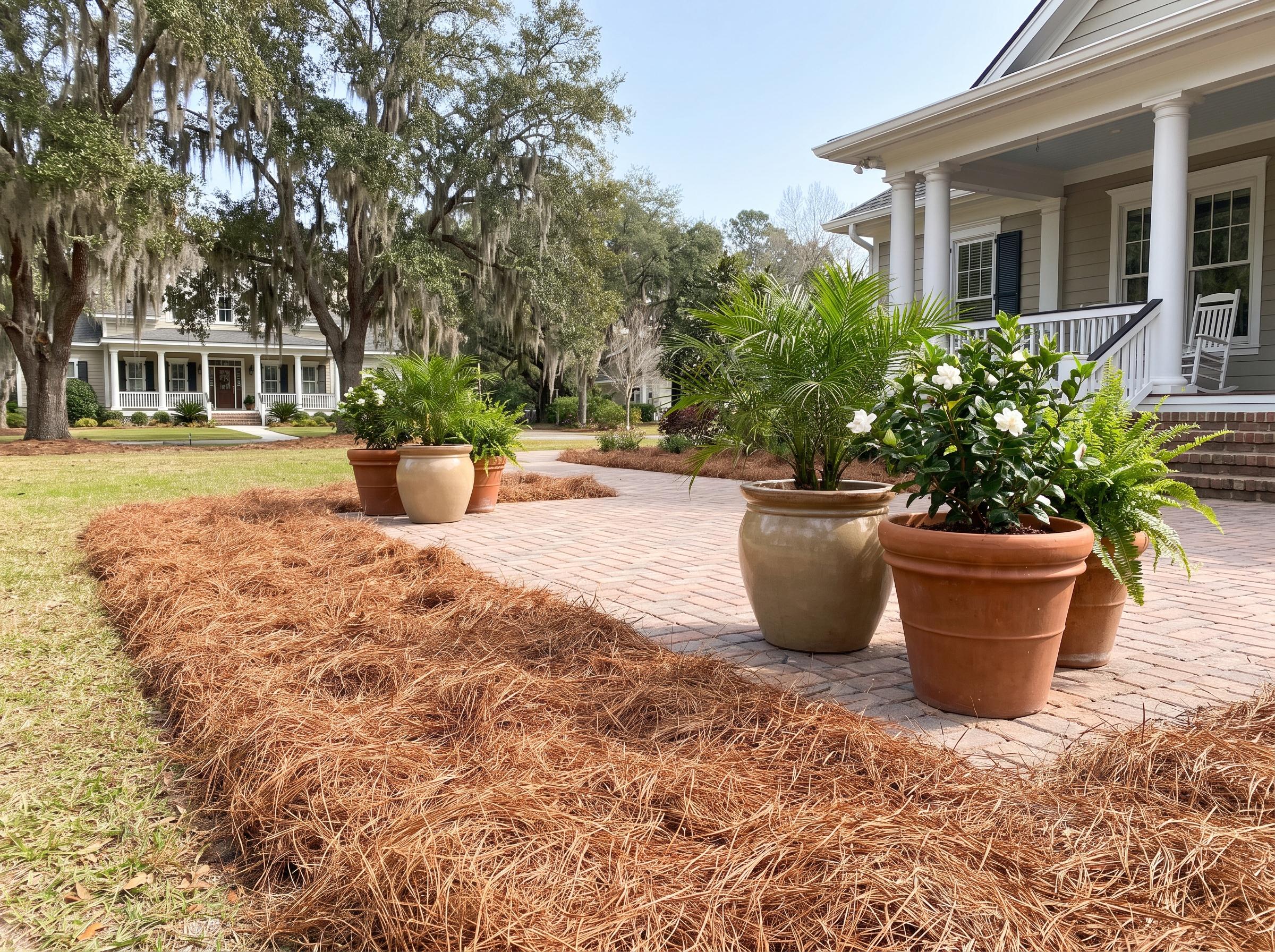 Paver Patio Border